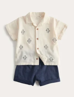 2 Piece Pure Cotton Seagull Outfit (0-5 Yrs)