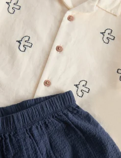 2 Piece Pure Cotton Seagull Outfit (0-5 Yrs)