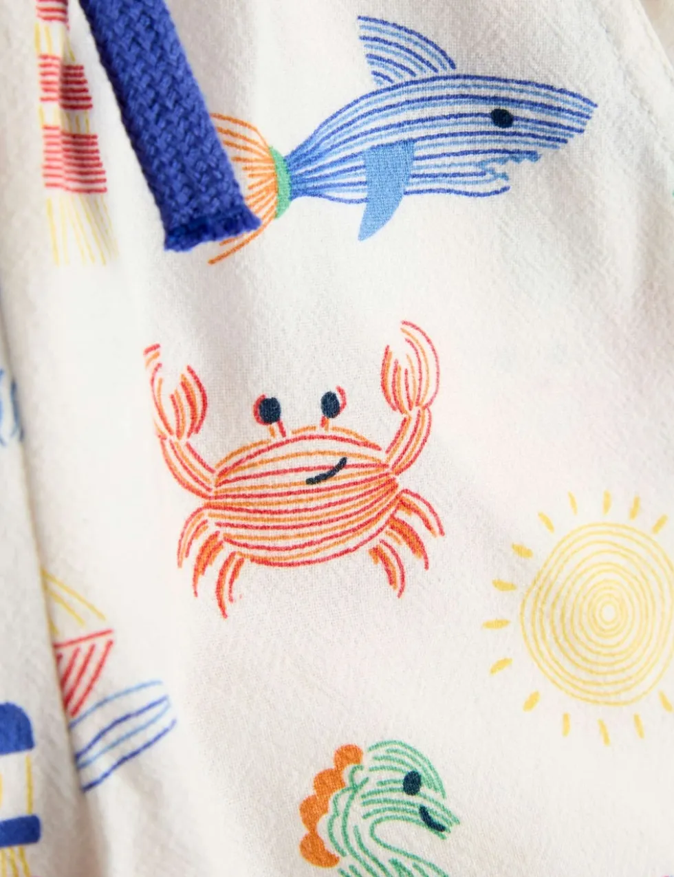 2 Piece Pure Cotton Seaside Shirt & Shorts Set (6 Mths-7 Yrs)