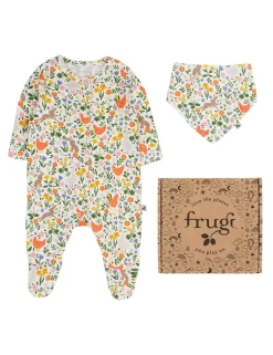 2 Piece Pure Cotton Sleepsuit Gift Set (7lbs-12 Mths)