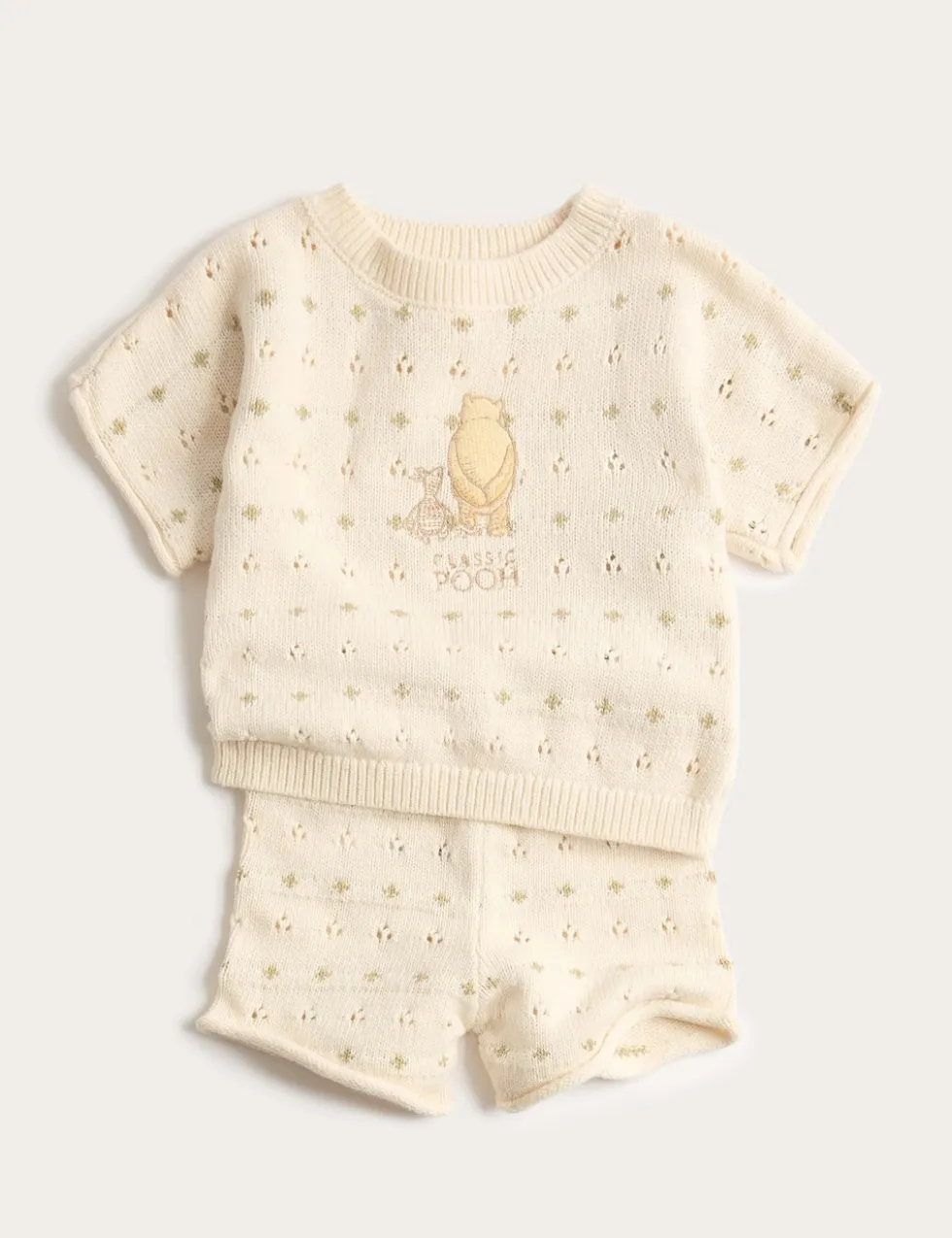 2 Piece Pure Cotton Winnie the Pooh™ Outfit (0-2 Yrs)