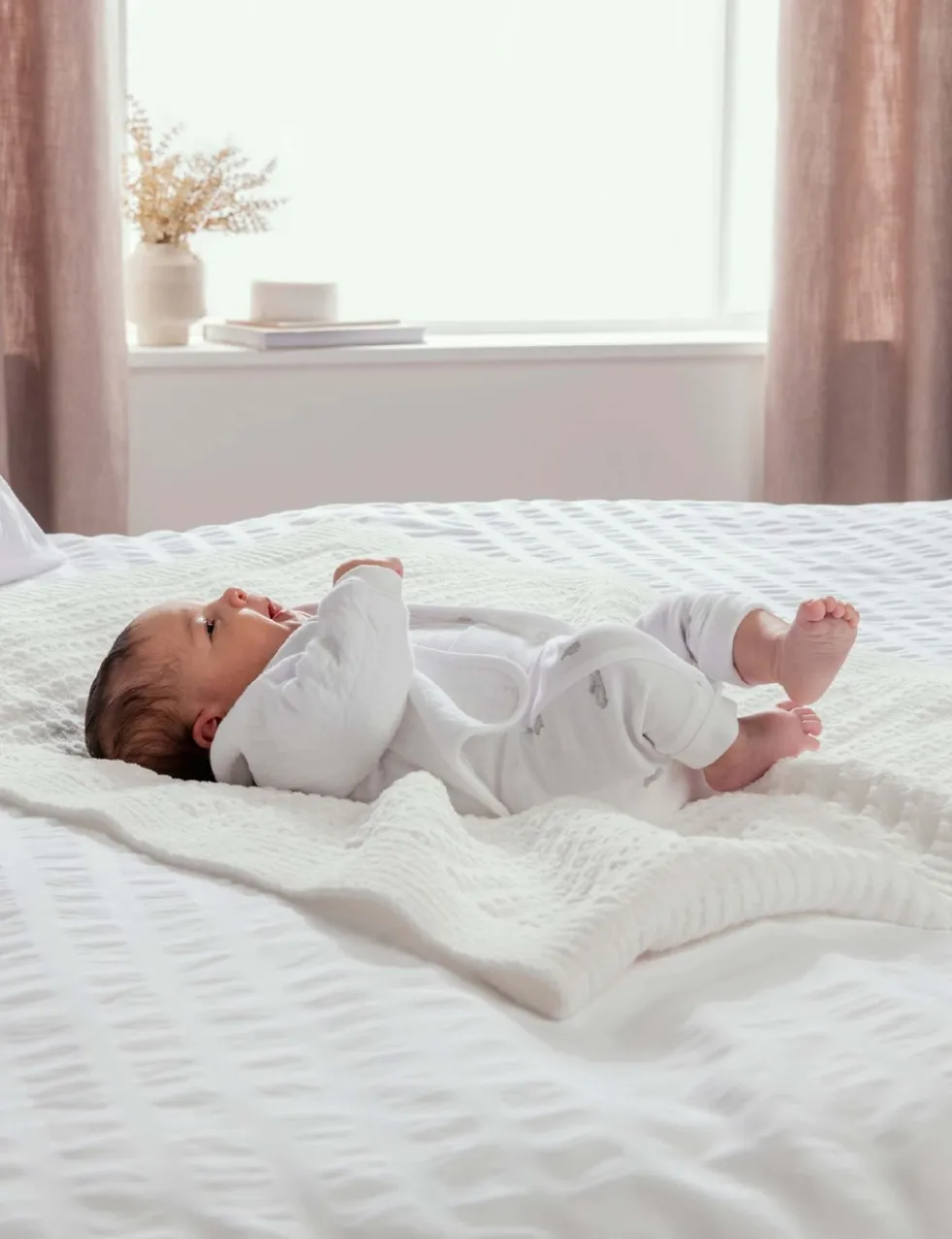 3 Piece Quilted Jacket, Bodysuit & Bottoms Outfit (6½lbs-6 Mths)
