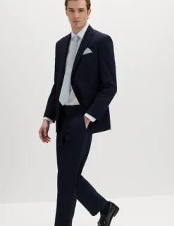 4 Piece Regular Fit Easy Iron Shirt & Tie Set