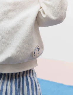 3 Piece Seagull Sweat & Striped Trousers Outfit (0-5 Yrs)