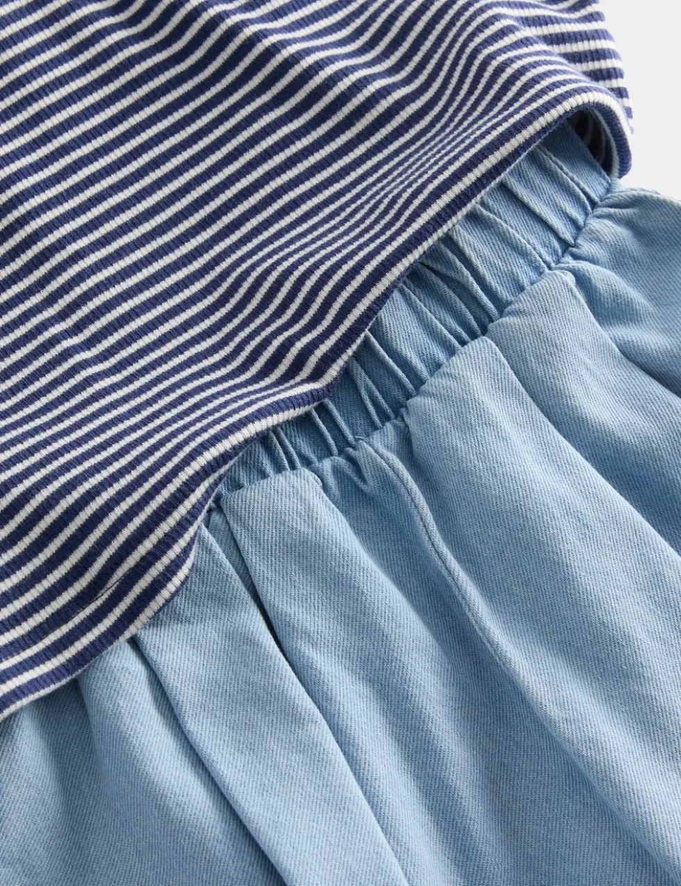 2 Piece Striped Top and Culottes Outfit (0-3 Yrs)