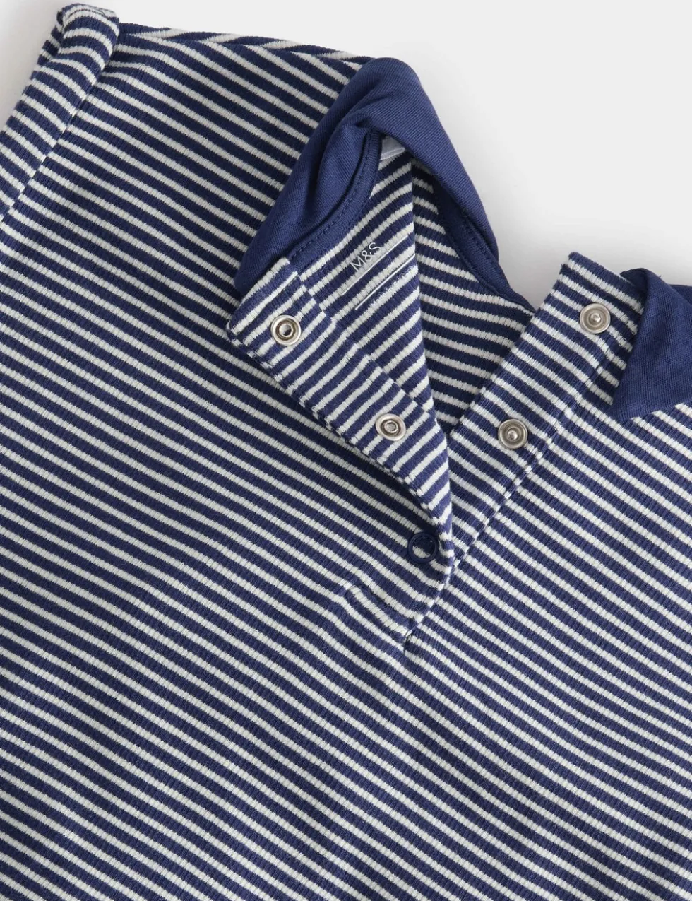 2 Piece Striped Top and Culottes Outfit (0-3 Yrs)