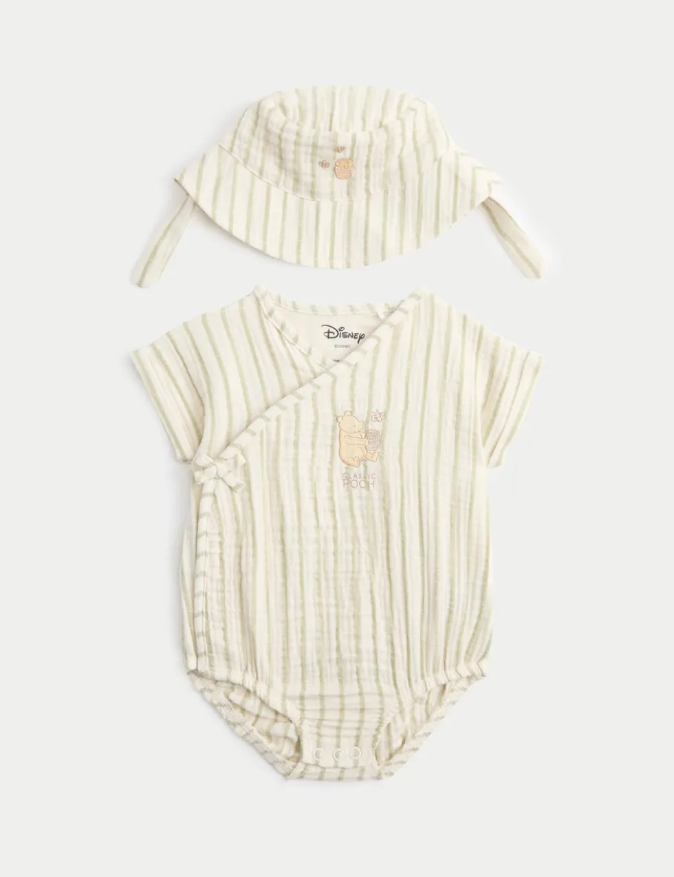 2 Piece Winnie the Pooh™ Bodysuit with Hat (7lbs-12 Mths)