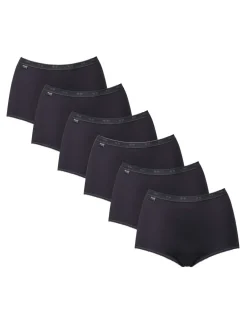 6 pk Cotton Rich High Waisted Full Briefs
