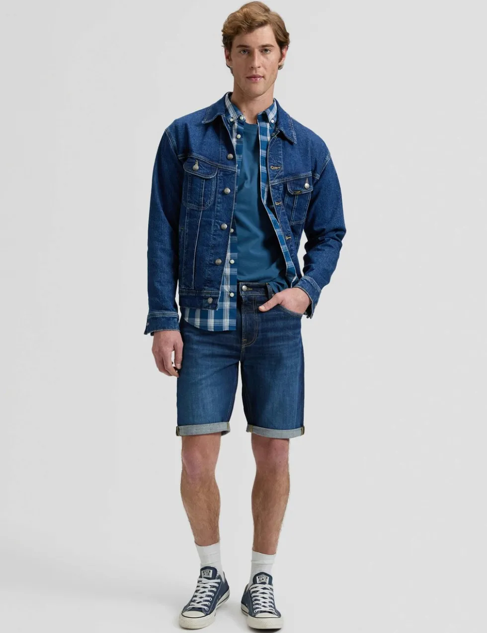 5 Pocket Denim Shorts
