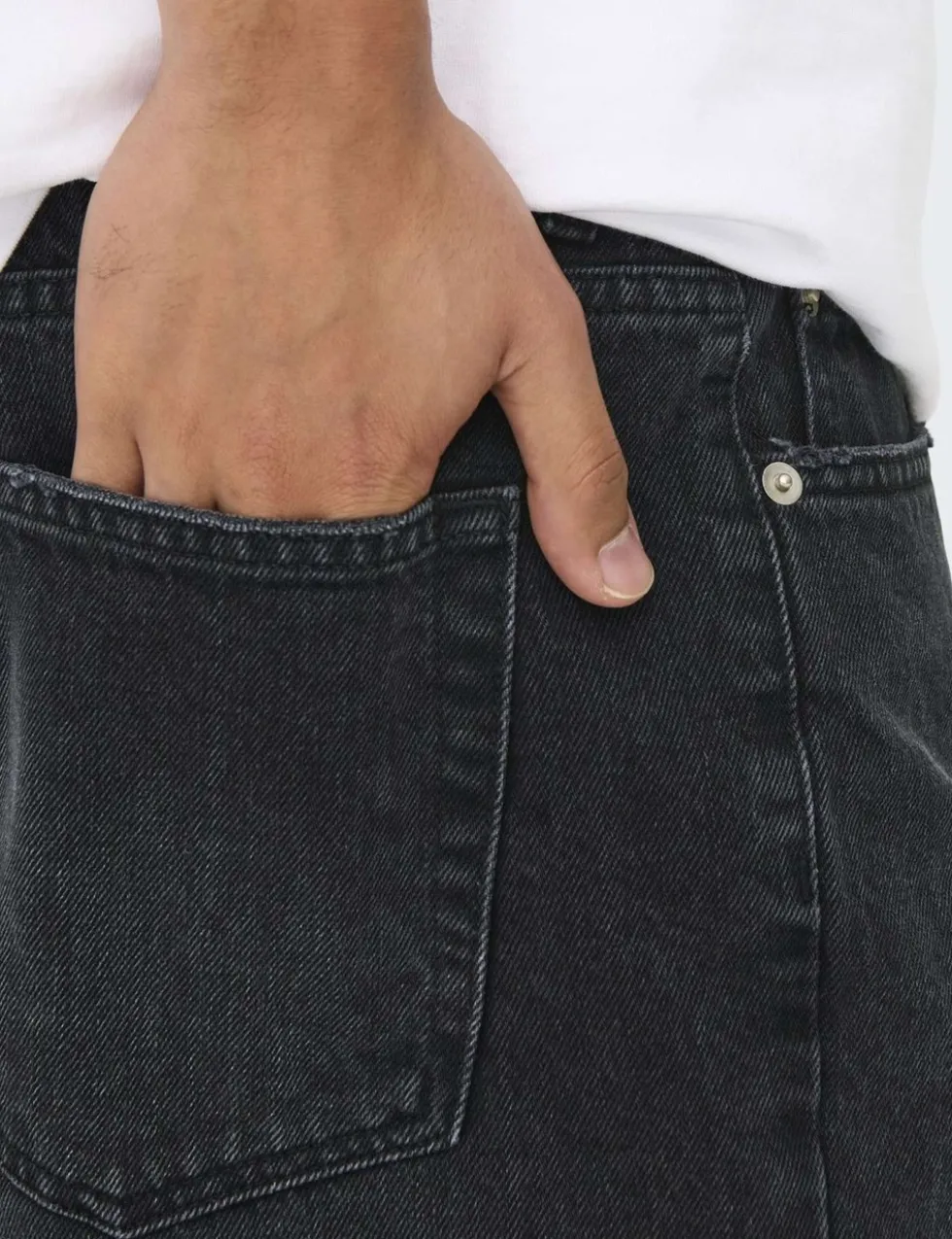 5 Pocket Rigid Denim Shorts