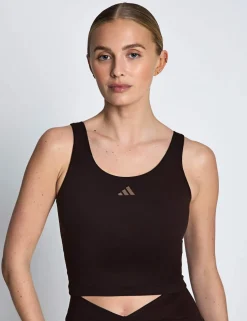 3 Stripes Scoop Neck Vest Top