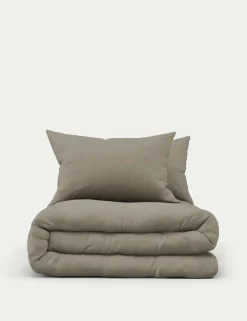 500 Thread Count Pure Cotton Sateen Bedding Set