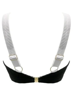 Acapulco Textured Wired V-Neck Bikini Top (C-G)