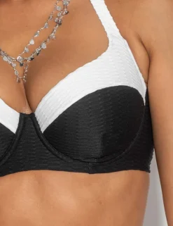 Acapulco Wired Padded Halterneck Bikini Top (C-G)