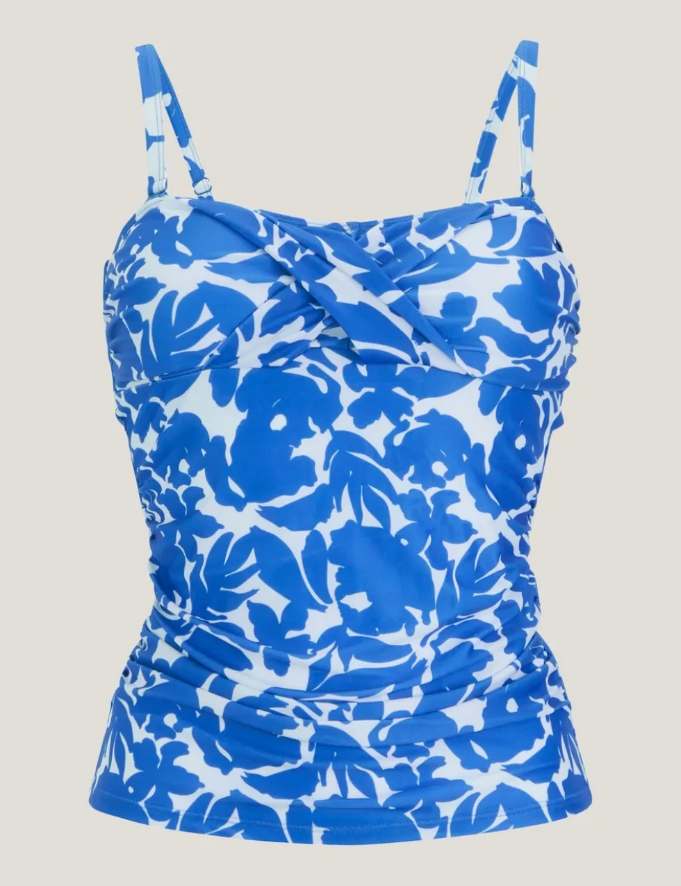 Aceana III Floral Bandeau Tankini Top