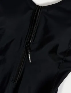 Active Zip Through Swimsuit