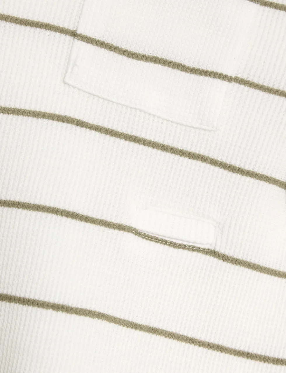 Adaptive Cotton Blend Waffle Striped Pyjamas (1-16 Yrs)