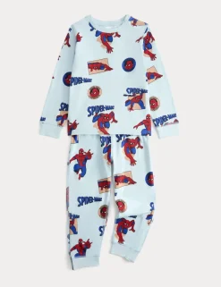 Adaptive Pure Cotton Spider-Man™ Pyjama Set (1-8 Yrs)