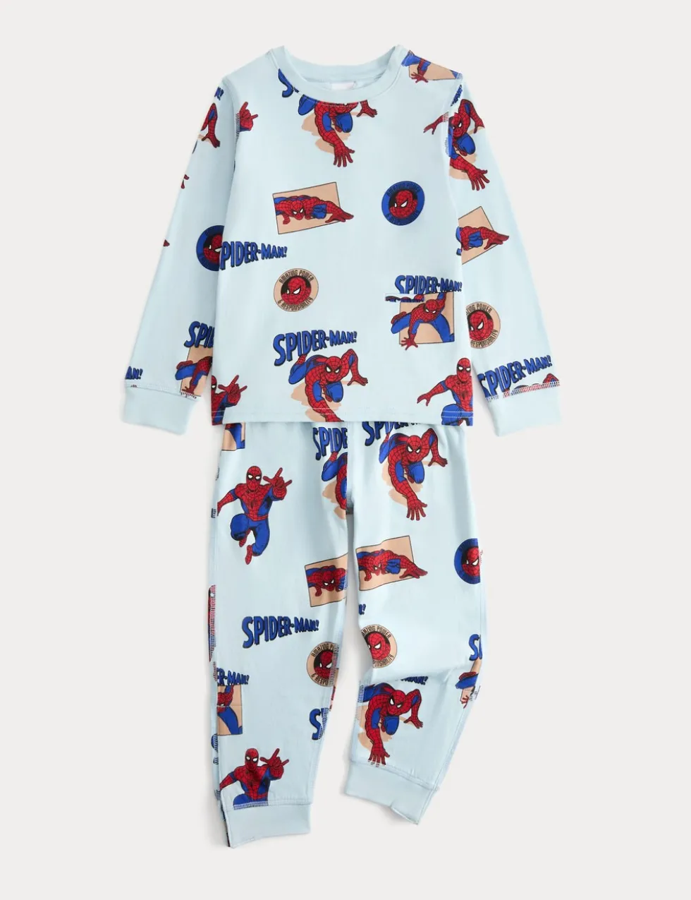 Adaptive Pure Cotton Spider-Man™ Pyjama Set (1-8 Yrs)