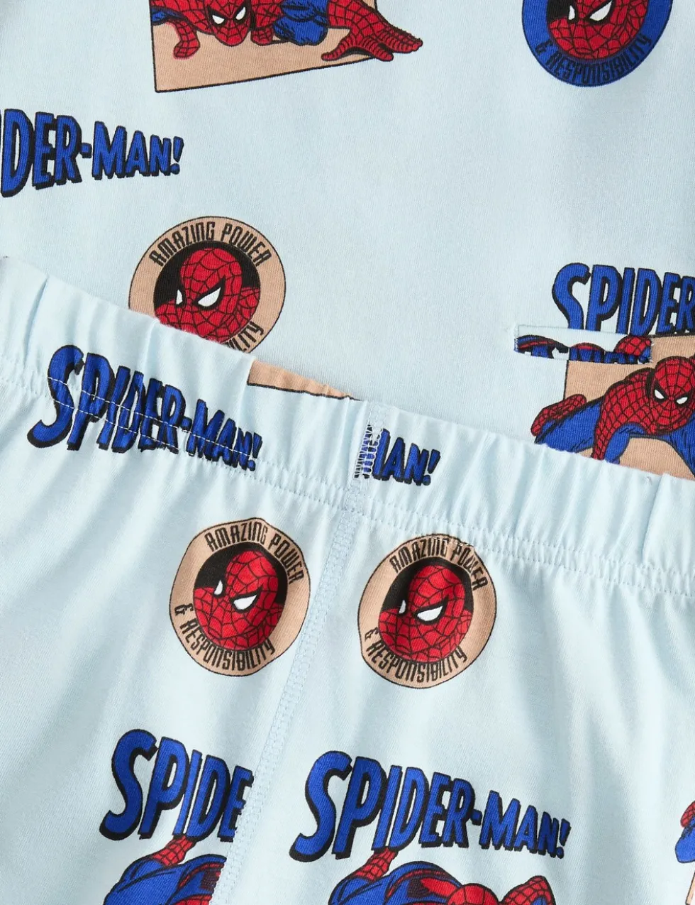 Adaptive Pure Cotton Spider-Man™ Pyjama Set (1-8 Yrs)