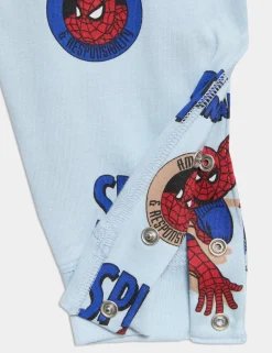 Adaptive Pure Cotton Spider-Man™ Pyjama Set (1-8 Yrs)