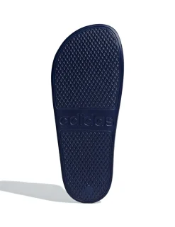 Adilette Aqua Striped Sliders