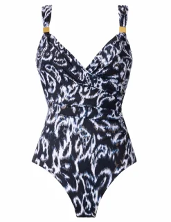 Adorn Siren Padded Underwired Firm Tummy Control Swimsuit