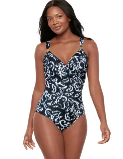 Adorn Siren Padded Underwired Firm Tummy Control Swimsuit