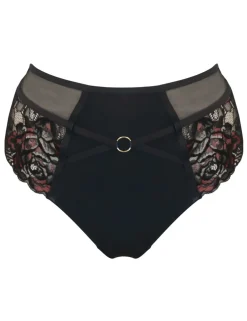 After Dark Lace High Waisted Briefs