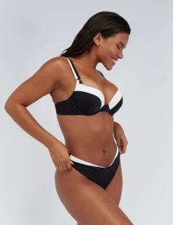 Agadir Belted High Leg Bikini Bottoms
