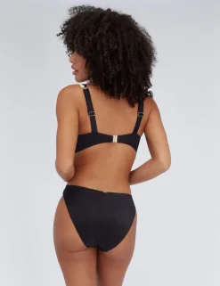 Agadir Belted High Leg Bikini Bottoms