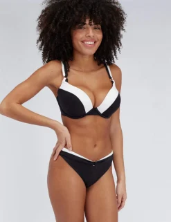 Agadir Belted High Leg Bikini Bottoms