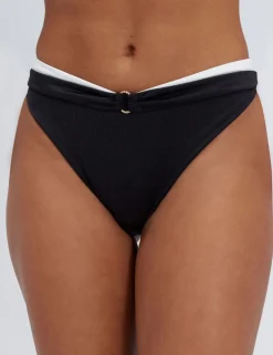 Agadir Belted High Leg Bikini Bottoms