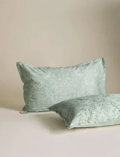 Aida-Alouette Damask Sateen Bedding Set