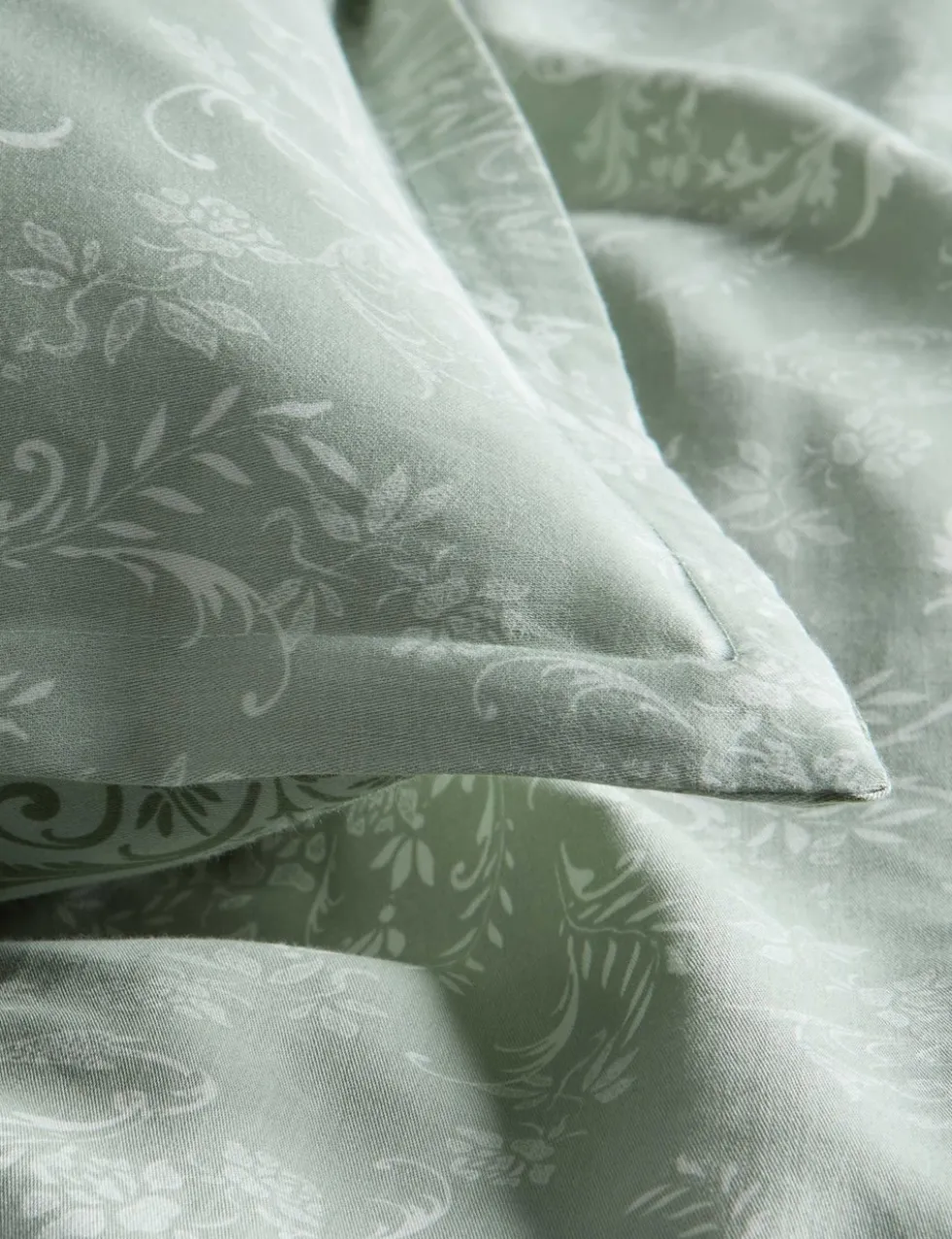 Aida-Alouette Damask Sateen Bedding Set