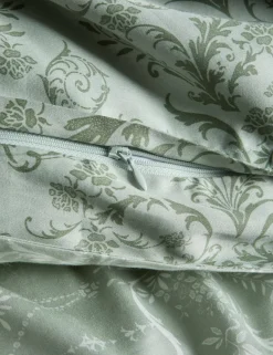 Aida-Alouette Damask Sateen Bedding Set