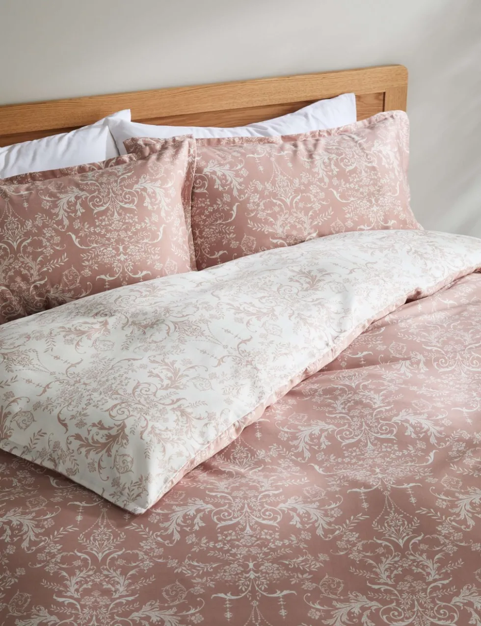 Aida-Alouette Damask Sateen Bedding Set