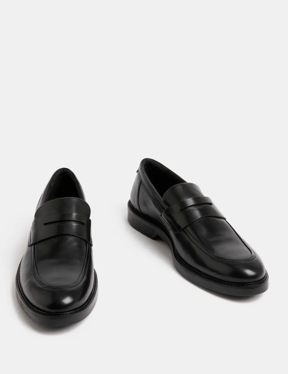 Airflex™ Leather Slip-On Loafers