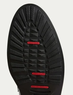 Airflex™ Leather Slip-On Loafers