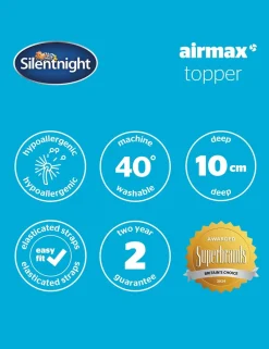 Airmax 1000 Extra Deep Mattress Topper