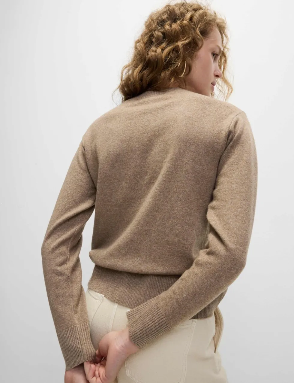 Air-Yarn Crew Neck Jumper