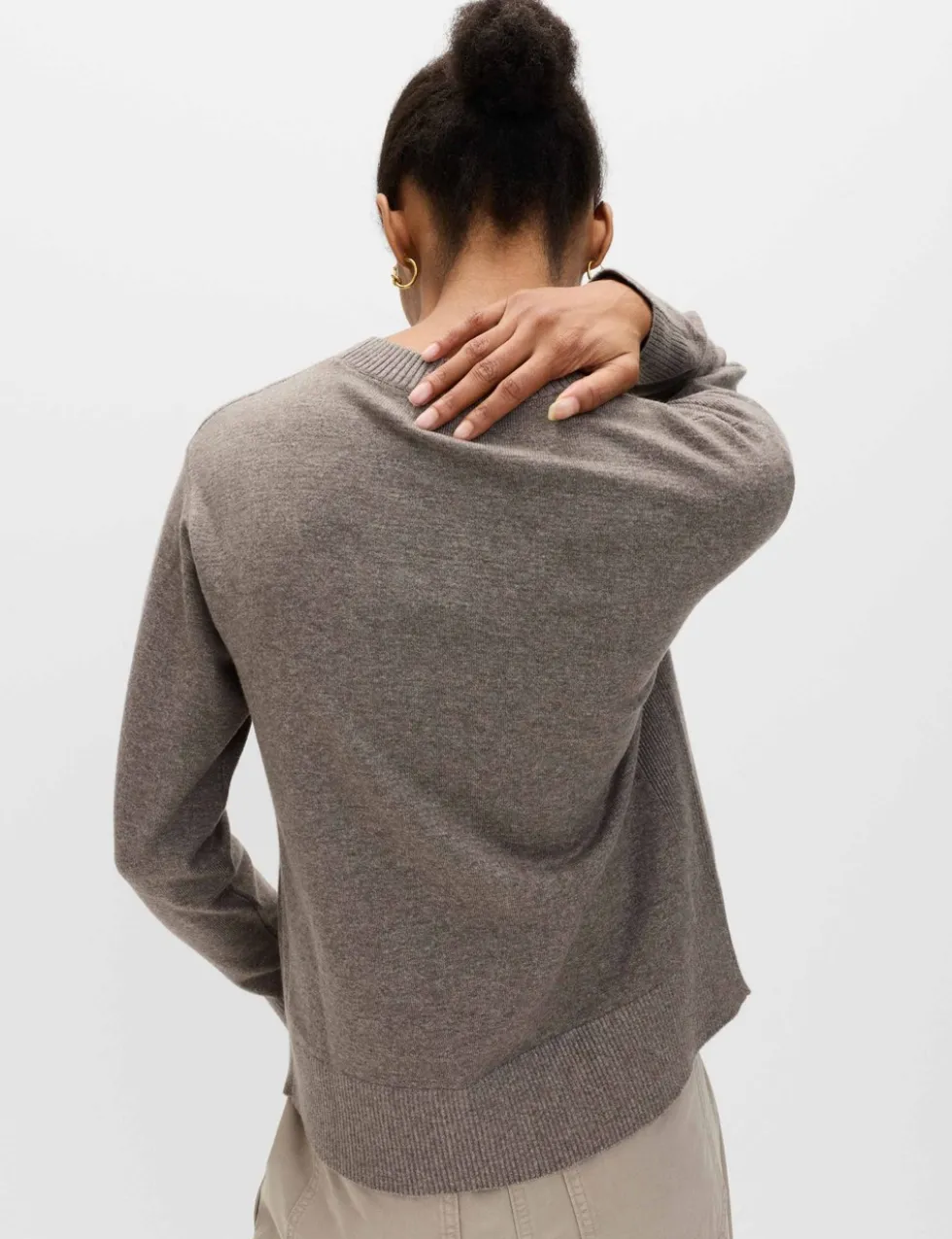 Air-Yarn Crew Neck Jumper