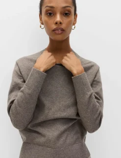 Air-Yarn Crew Neck Jumper