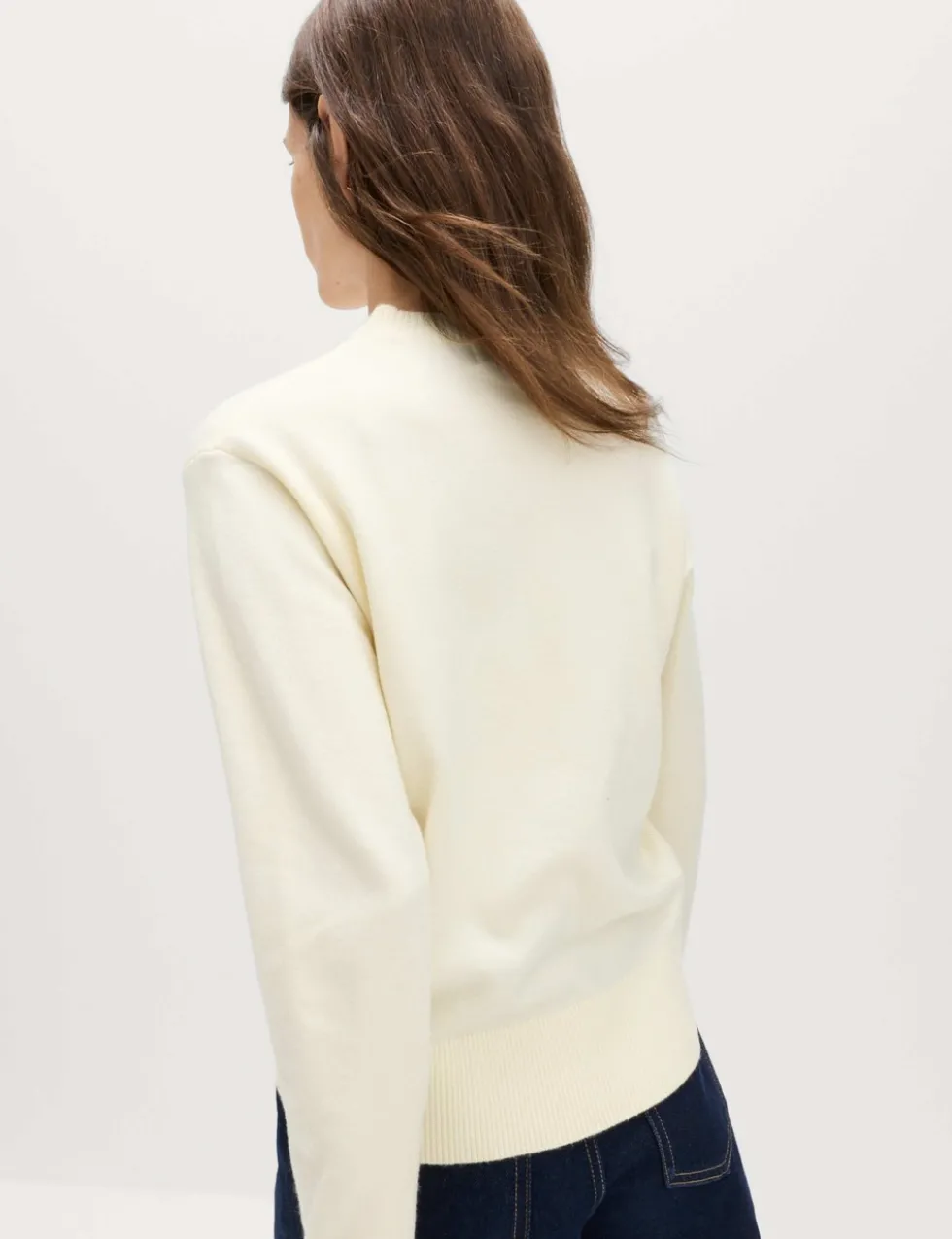Air-Yarn Crew Neck Jumper