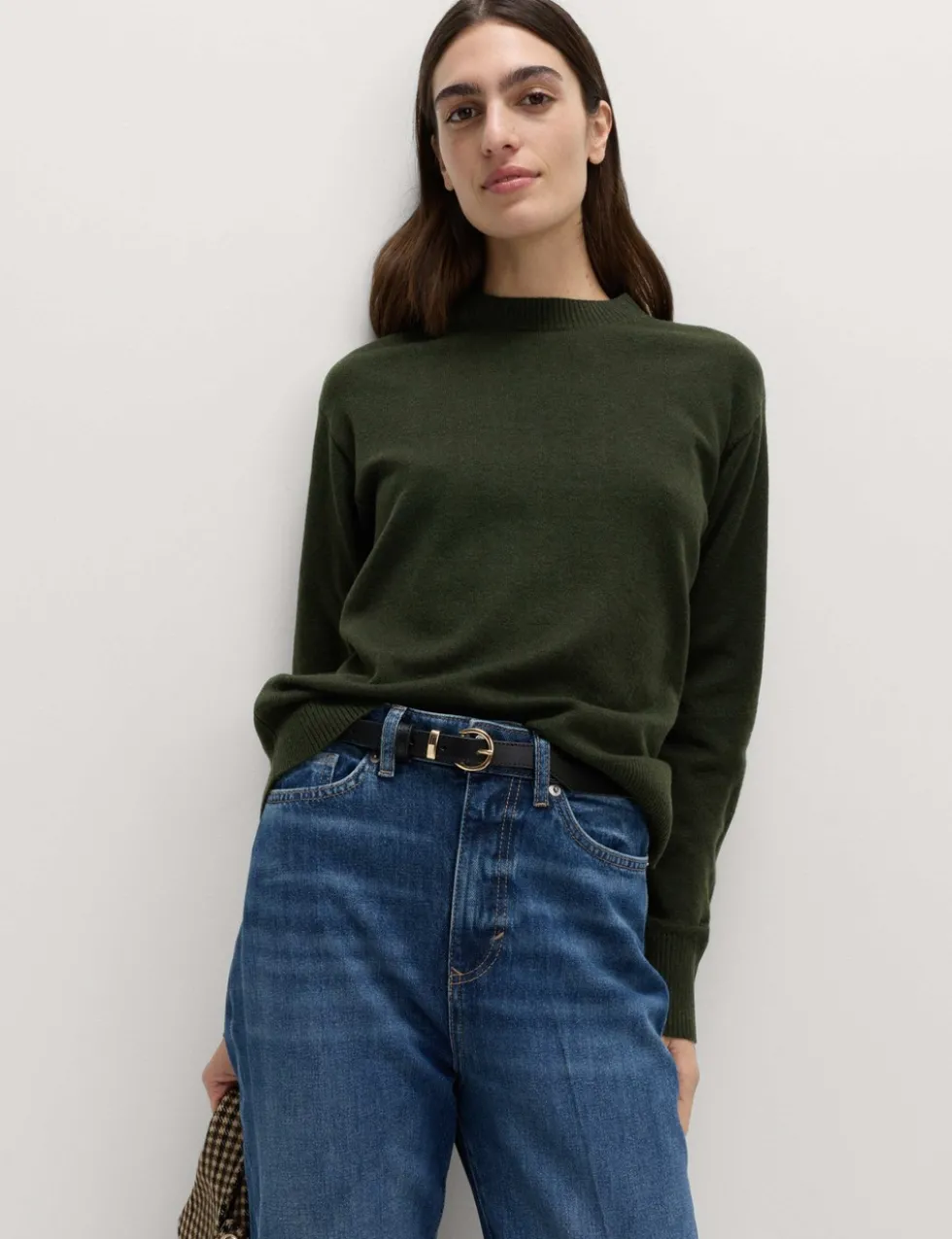 Air-Yarn Crew Neck Jumper