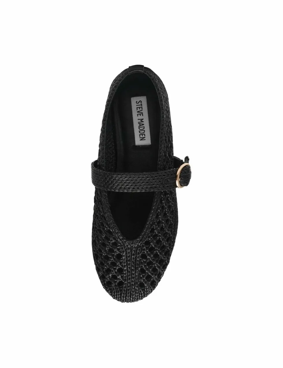 Alara 001 Woven Buckle Flat Pumps