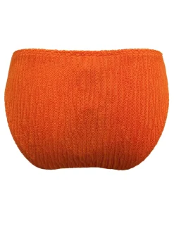Algarve Textured Ring Detail High Leg Bikini Bottoms