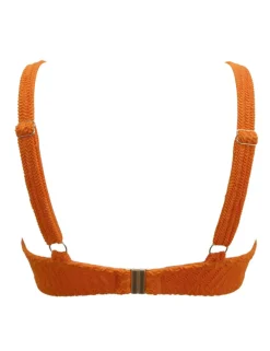 Algarve Wired Ring Detail Plunge Bikini Top (C-G)