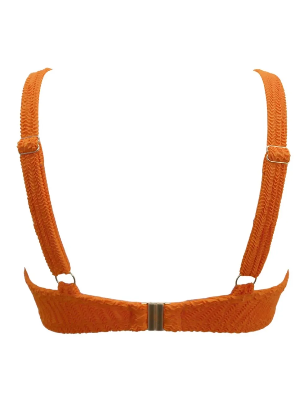 Algarve Wired Ring Detail Plunge Bikini Top (C-G)