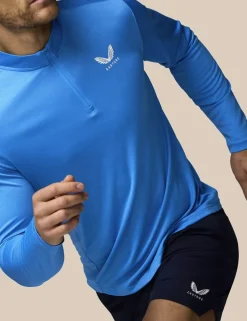 All Over Print Half Zip Training Top